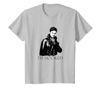 Once Upon a Time I'm Hooked Maglietta, Bambini, Argento, 12 Anni
