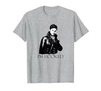 Once Upon a Time I'm Hooked Maglietta, Uomo, Grigio Melange, 4XL