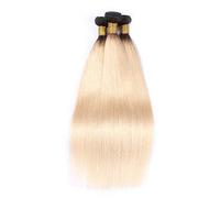 Onda diritta biondo chiaro reale capelli umani fasci 18 pollici parrucca dei capelli umani pizzo parrucca nera onda del corpo 100% vergine capelli umani brasiliani merletto &22inch