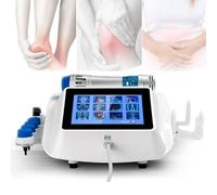 Onda D'urto Extracorporea Domestica, Massaggiatore Per Il Corpo a 12 Funzioni Con 7 Testine Massaggianti, Macchina Per Terapia Ad Onde D'urto Elettromagnetiche ED, Per Rilassamento Dei Muscoli Del