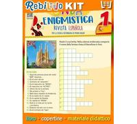 ONDA ENIGMISTICA REVISTA ESPANOLA 1 (9788896281567) - Libro Scolastico + Kit Scuola con Copertine Rebillo