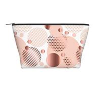 Onda in oro rosa, Borsa da toilette Borsa per trucco Borsa per cosmetici Borsa da toilette da viaggio portatile