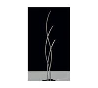 ONDA LAMPADA DA TERRA H 163 CM IN CROMO LUCIDO A LED 35W 2800 LUMEN ON/OFF MODERNA