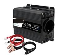 Onda sinusoidale modificata Micro Inverter for auto 12V 220 Onda sinusoidale da 12V a 5V Convertitore di tensione CA con doppio caricatore USB for telefono Tablet Notebook(500W)