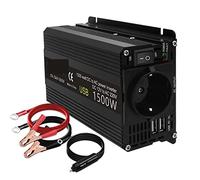 Onda sinusoidale modificata Micro Inverter for auto 12V 220 Onda sinusoidale da 12V a 5V Convertitore di tensione CA con doppio caricatore USB for telefono Tablet Notebook Migliora la dissipazione del
