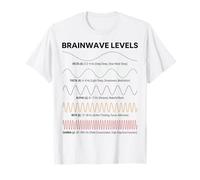 Onde cerebrali Alpha Beta Theta Delta Gamma Frequenze Maglietta