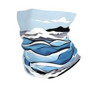 Onde che lappano le rocce multifunzionale sport headwrap-seamless stretch tubo sciarpa maschera viso fascia ghetta per ciclismo corsa escursionismo spiaggia sci