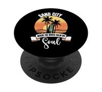 Onde - Città della sabbia PopSockets PopGrip Adesivo