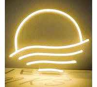 Onde del Mare Sideling LED Neon Segno per la Decorazione Della Parete USB Luminosità Regolabile Soggiorno Bar Pub Club Gatherings Art Wall Decor