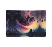 Onde fluide Stampa banner per le vacanze e fondali da appendere - decora facilmente la scena della tua festa