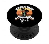 Onde - Isola di Mackinac PopSockets PopGrip Adesivo