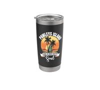 Onde - Pawleys Island Bicchiere termico in acciaio inox doppia parete