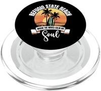Onde - Spiaggia di Stato di Refugio PopSockets PopGrip per MagSafe