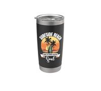 Onde - Surfside Beach Bicchiere termico in acciaio inox doppia parete