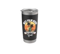 Onde - West Palm Beach Bicchiere termico in acciaio inox doppia parete