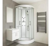 ONDEE - Cabina doccia idromassaggio MERIDA - Porta scorrevole - quadrante 80cm
