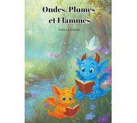 Ondes, Plumes et Flammes: Cahier de Coloriage