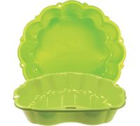 Ondis24 Conchiglia d'acqua per sabbiera, 2 pezzi, in plastica, con coperchio (nuvola lime, 87 cm)