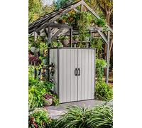 Ondis24 Keter Armadio da giardino Premier, XXL Capanno per attrezzi, Armadio per attrezzi Tall Cabinet Capanno, Scatola da giardino a prova di pioggia