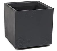 Ondis24 Vaso Caro effetto cemento su rotoli, 100% plastica riciclata (40 cm, antracite)