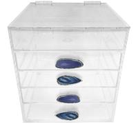 OnDisplay Ultimate Diva Cosmetico Organizzazione Station-12 " Cube-Gold/Argento
