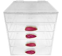 OnDisplay Ultimate Diva Cosmetico Organizzazione Station-12 " Cube-Gold/Argento