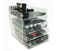 OnDisplay Ultimate Diva Cosmetico Organizzazione Station-12 " Cube-Gold/Argento