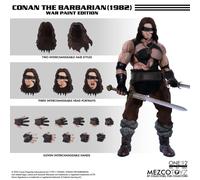 One:12 Collective Conan the Barbarian: CONAN WAR PAINT (1982) - Mezco Toys