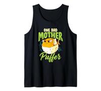 One Bad Mother Puffer Hilarious & Cute Puffer Fish Canotta