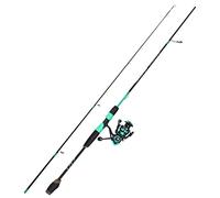 One Bass Canna da pesca e mulinello Combo, 2 pezzi Spinning & Baitcasting Combo, aste medie IM6 in grafite vuota, guide in acciaio inossidabile - Spinning- 6'0" con SL2000