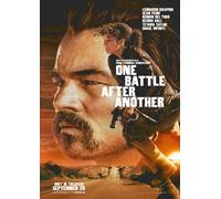 One Battaglia Dopo L'Altra Locandina Originale 2025 Leonardo Dicaprio