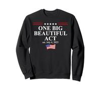 One Big Beautiful Bill USA July 4,2025 One Big Beautiful Act Felpa