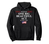 One Big Beautiful Bill USA July 4,2025 One Big Beautiful Act Felpa con Cappuccio