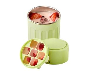 One-Button Press Ice Cup Maker - Instant Release Tray for Beverages | Duřable Mold for Cooling Içe Cubes and Sodas, Perfect Ƒor Outdoor Fitness and Iced Coffee, Easy-Pop Silicone Gadget