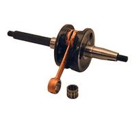 one by Camamoto cod. 77080801 albero motore completo di gabbia rulli spinotto 12 compatibile con Zip Fast Rider Rst 96-97 / Scarabeo Street 05-06 (R.O. 4316255), grigio