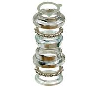 One by Camamoto cod. 77141305 Kit Set Calotte sterzo Completa Compatibile con Scooter italjet e Piaggio (RIF. Orig. Piaggio r.o. 498395)