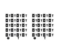 one by Camamoto cod 77171195 kit viti a croce e clips molletta autofilettanti per carrozzeria moto scooter filetto M5 lunghezza 10mm (Confezione da 2)