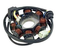 one by Camamoto cod. 77199642 statore 8 poli con piastre compatibile con Kymco People 125cc / Malaguti ciak 125cc / ciak master 150cc orig. Kymco 00123300/31120-KHB4-90A orig. Malaguti 58200500/400
