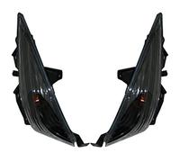 One by Camamoto cod. 77206378N Coppia Kit frecce Anteriori omologate CE Nere/Trasparente Compatibile con Yamaha t-Max 500cc Anno dal 2008 al 2011