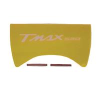 one by Camamoto cod. 77280146 divisore divisoria paratia separè sotto sella in plexiglass di colore giallo compatibile con yamaha t-max 530cc anno dal 2017 al 2019