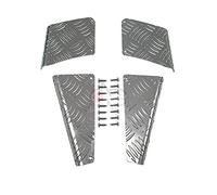 one by Camamoto cod. 77375020A coppia pedane in alluminio antiscivolo compatibile con yamaha original/mbk booster spirit anno dal 1994 al 2003