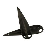 One by Camamoto cod. 77390120 plastica Kit Set Coppia Presa d'Aria Destra e Sinistra Nero Come L'Originale Compatibile con malaguti Phantom f12 LC. Anno dal 1994 al 2006 |RIF. Orig. Malaguti 07119303