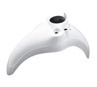 one by Camamoto cod. 77390151E plastica carena parafango anteriore bianco compatibile con aprilia scarabeo/scarabeo street restyling 50 / 100cc anno dal 2001 al 2013 | rif. orig. Aprilia 63598800