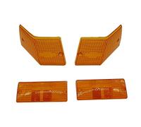 one by Camamoto cod 77670018 kit gemme vetri frecce anteriori e posteriori arancioni compatibile con piaggio vespa px 125-150-200cc arcobaleno | R.O. ant. 185976-185977 / post. 185978-185979