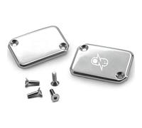 one by CAMAMOTO Coppia Coperchi Pompa Freno Yamaha Aerox MBk Nitro Cromato