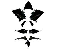 One BY CAMAMOTO Kit Carene/PLASTICHE di Colore Nero Lucido Compatibile con Yamaha T-Max 530CC 25 PZ.