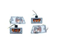 one by Camamoto kit frecce complete anteriori e posteriori compatibile con piaggio vespa px arcobaleno- LML / 125-150-200 / anno dal 1977 al 1984,trasparente lexus