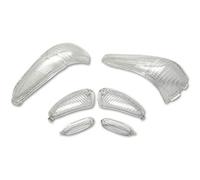 one by Camamoto kit gemme vetri frecce trasparenti (cod 77206339 anteriori e posteriori compatibile con gilera runner fx/fxr/vx/vxr / 50-125-180-200 anno dal 1997 al 2002)