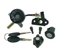 One by camamoto Kit Serrature Completo Blocchetto Chiavi avviamento (cod 77208230 Compatibile con malaguti Fire Fox f15 / F18 Warrior 125-180cc | RIF. Orig. 09003500/09003800)