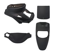 One by camamoto Kit Set Carene Complete plastiche Compatibile con MBK Booster Spirit - Yamaha bw's Original Anno dal 1994 al 2003 (Freno a Disco) (Nero Opaco)